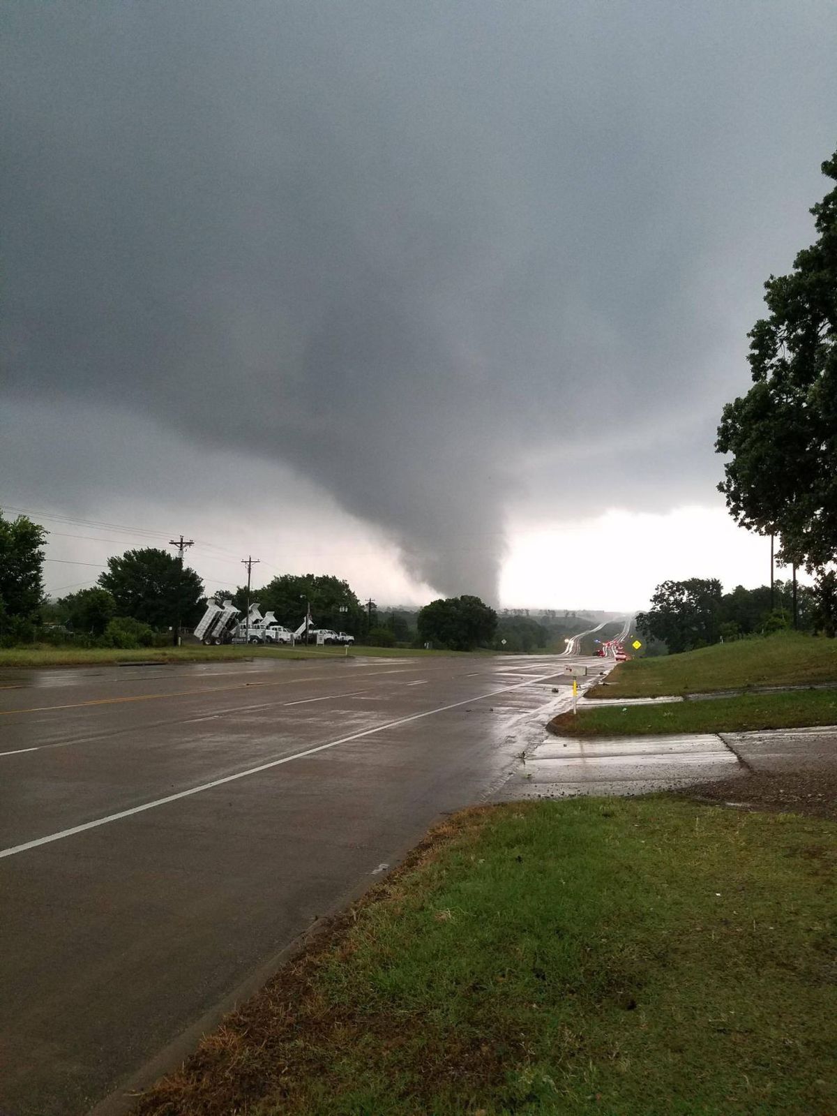 Deadly tornado gets its start in Henderson County, Eustacearea takes